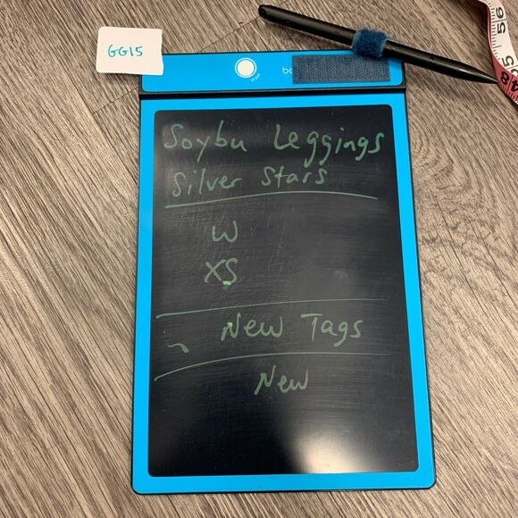 Soybu Leggings Womens XS Silver Stars 4Way Stretch UV Protect High Rise Fitted - Picture 11 of 12